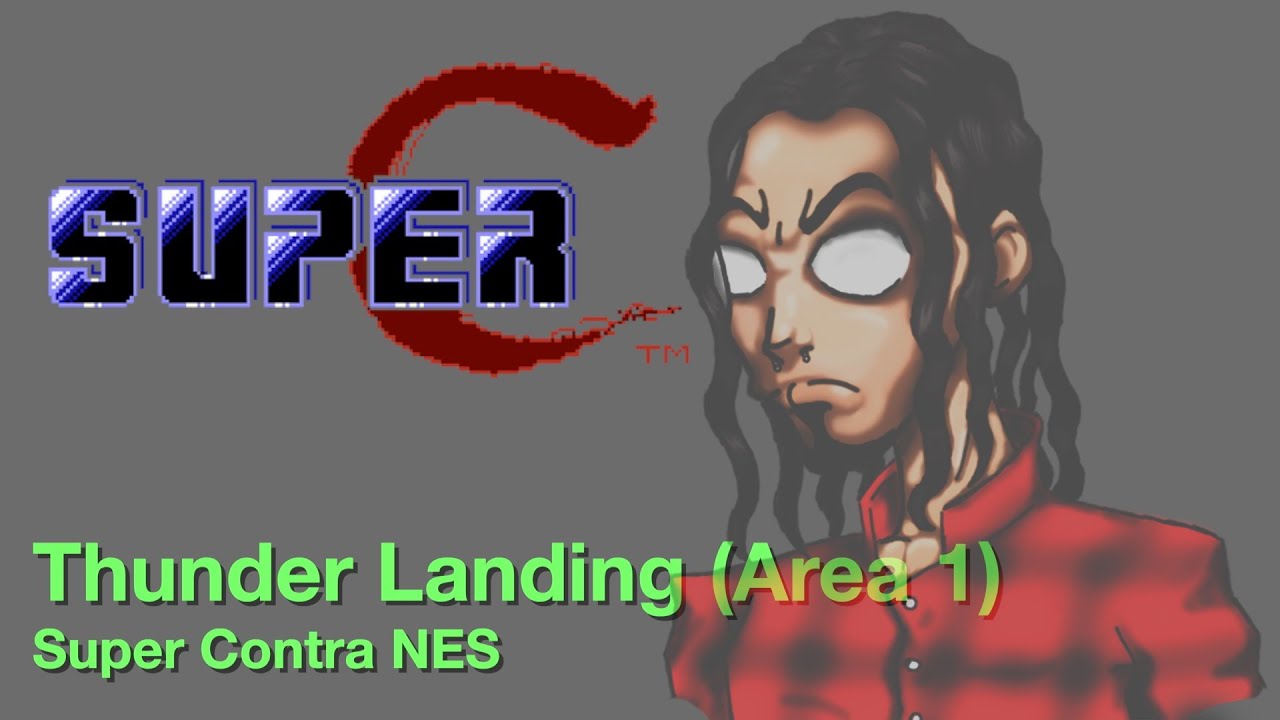 Super Contra NES - Thunder Landing (Area 1) - Mega Drive/Genesis Arrange (Furnace)