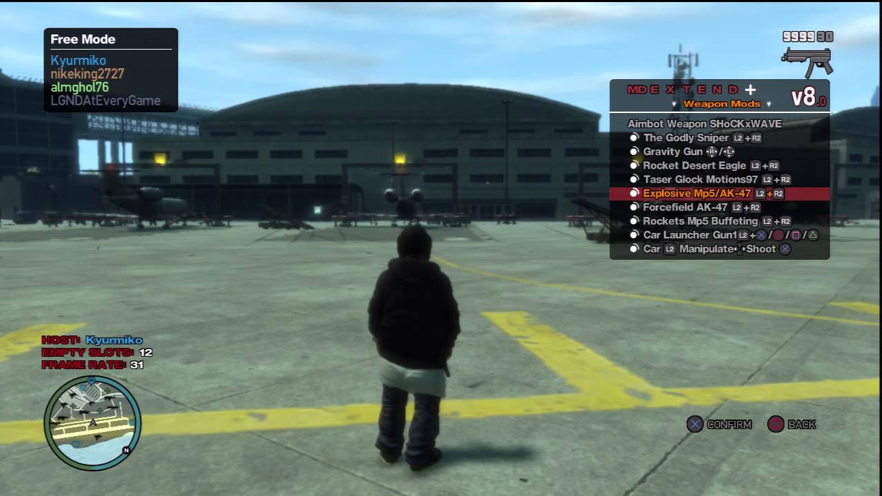 ^GTA IV Mod Menu^ (Major Distribution v8) PS3 & Xbox