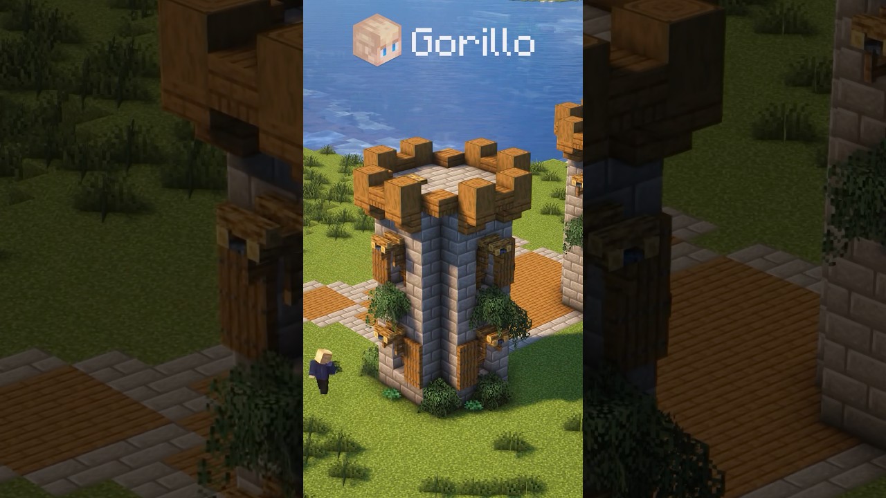 Minecraft Starter Castle🏰 #minecraft