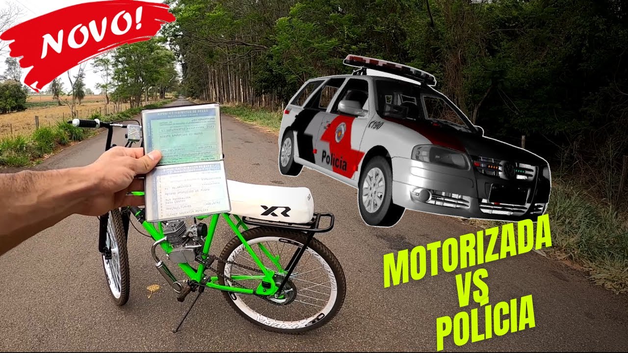 COMO NÃO SER ABORDADO PELA POLÍCIA DE BIKE MOTORIZADA