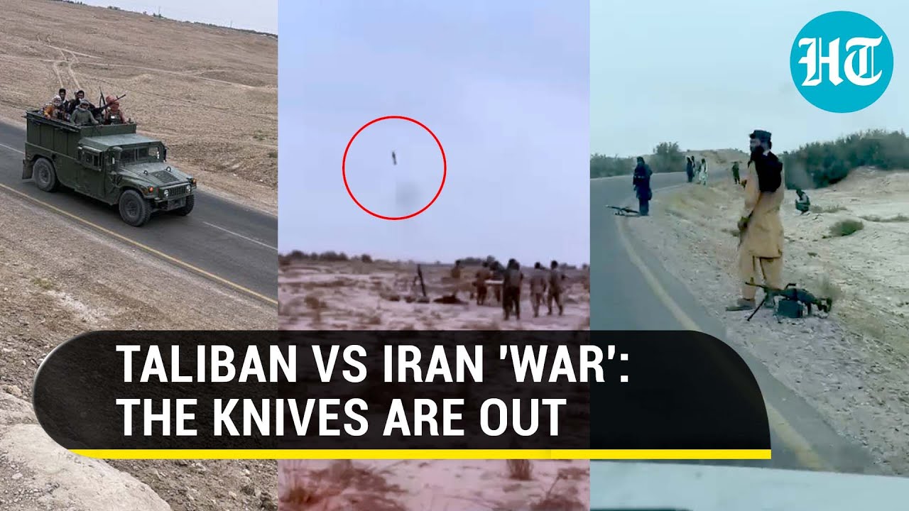 Taliban clash with Iran's military using missiles, artillery & machine guns at border | Watch