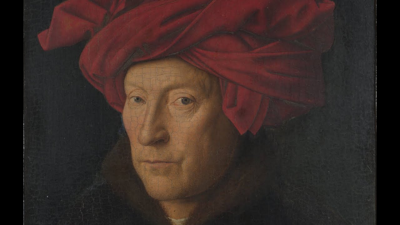 Jan van Eyck, Portrait of a Man in a Red Turban (Self-Portrait?), 1433