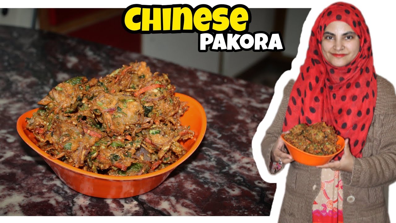 Pakistani Style Chinese Pakora | Super Crispy & Spicy Snack Recipe
