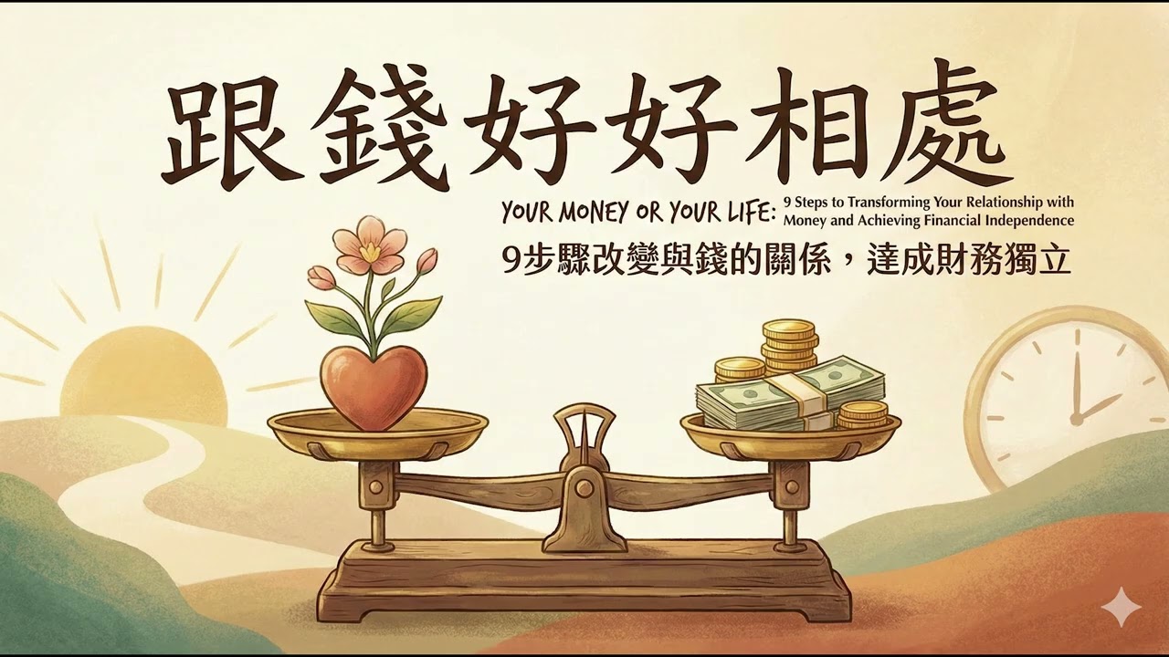 《跟錢好好相處》：錢就是生命活力，實現財務獨立