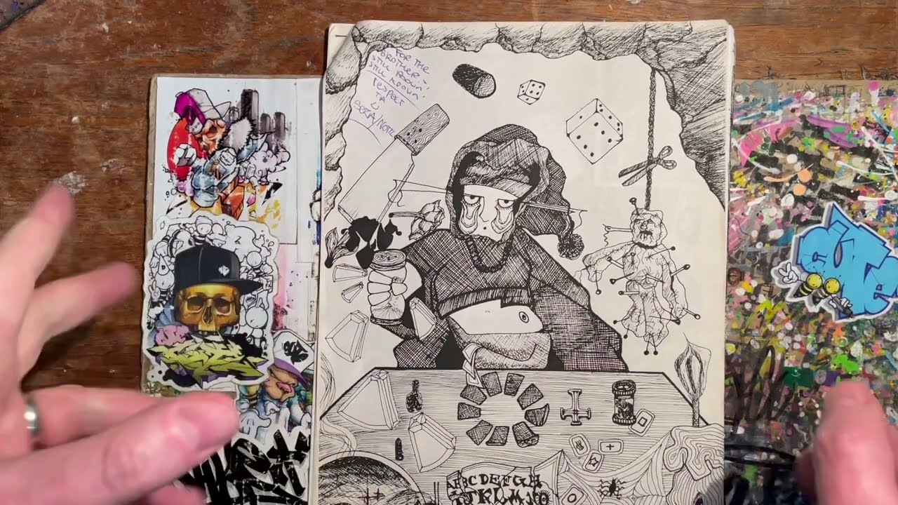Flipthrough - Graffiti Fanzine from 1990!