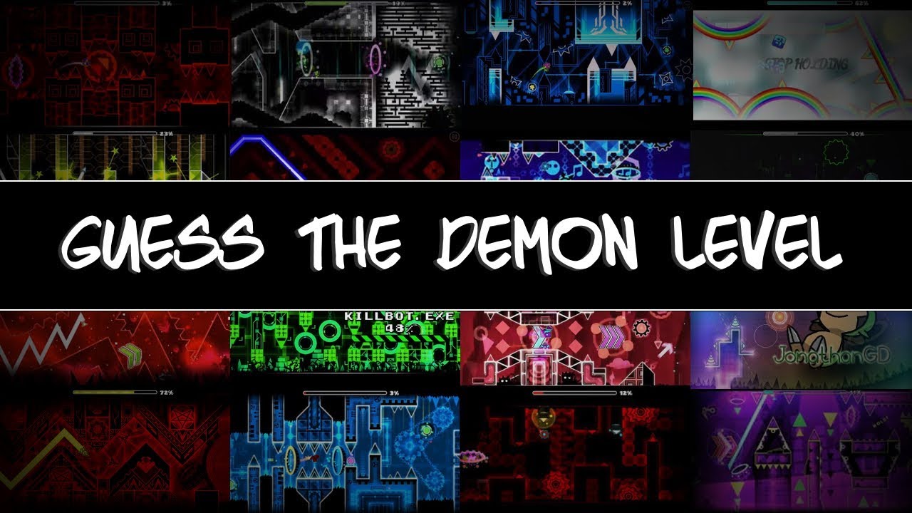 Geometry Dash Demon Quiz (Guess The Demon Level)
