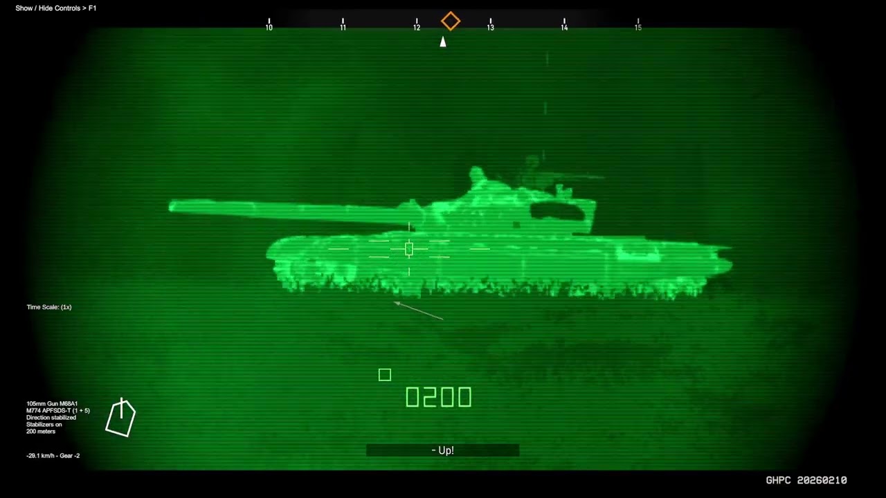 GHPC - M1 flanks a T-72