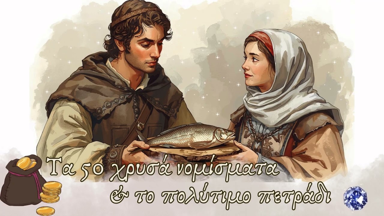 Τα 50 χρυσά νομίσματα & το πολύτιμο πετράδι  | Παραμύθι για Παιδιά 📖✨ | Ελληνικά Παραμύθια 🇬🇷