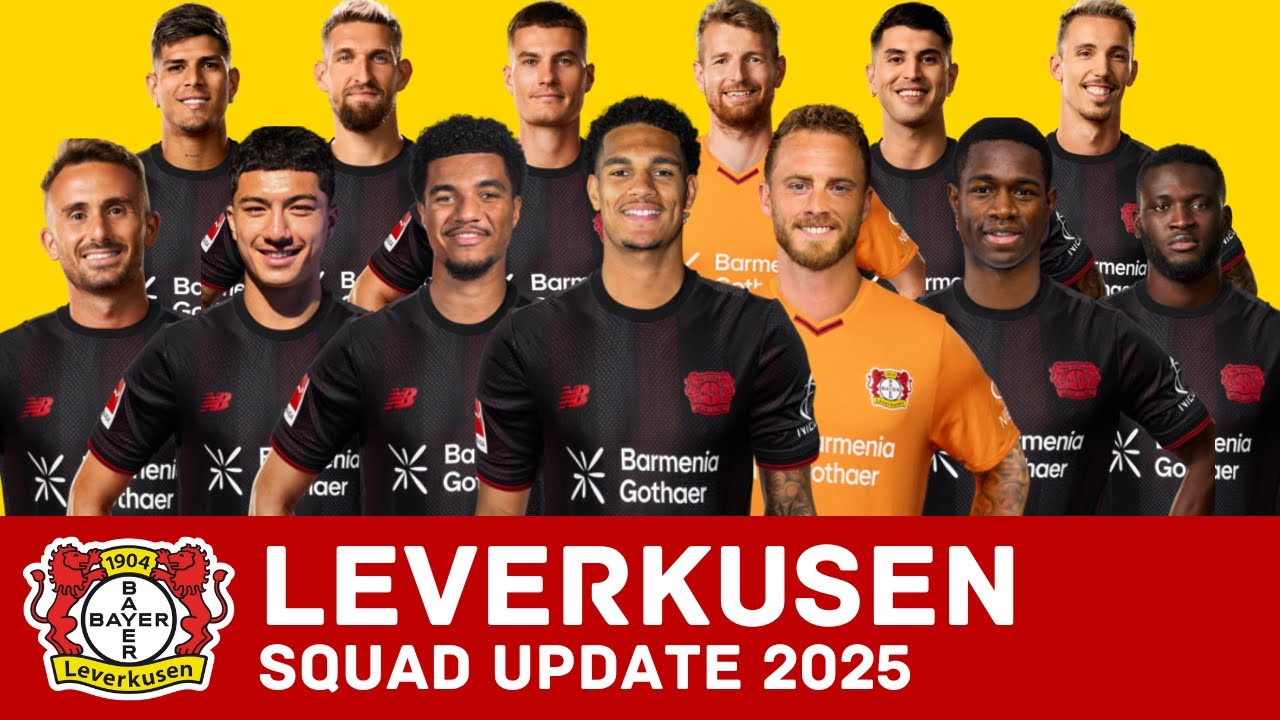 BAYER 04 LEVERKUSEN SQUAD UPDATE 2025 | LEVERKUSEN UPDATED SQUAD 2025 | FootWorld