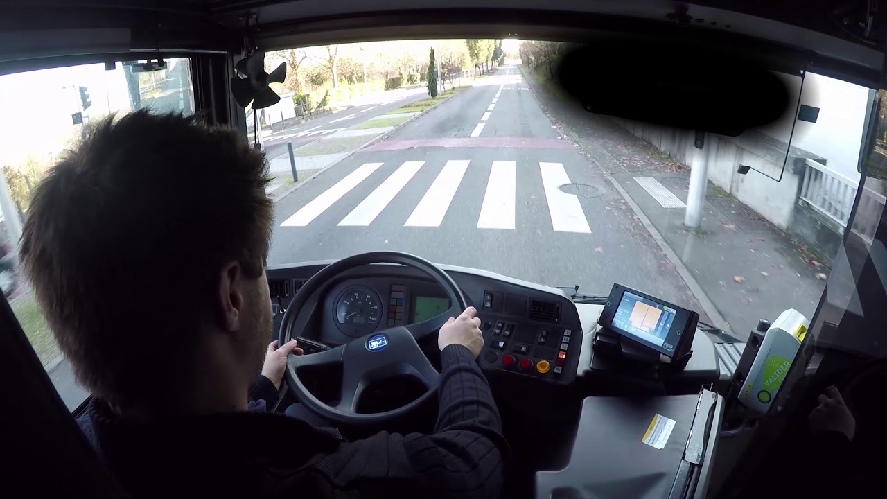 Conduire un bus - Vue Cockpit - Tisséo - Toulouse