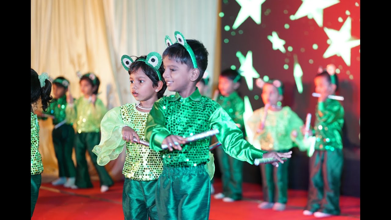 Pre-KG A Kids Dance to Crazy Frog | Fun & Energetic Performance! ALEX ANNUAL DAY 2025