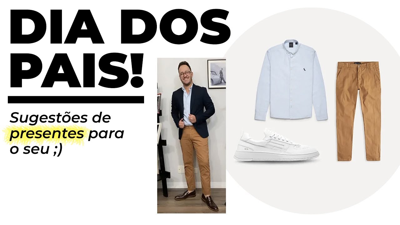 DIA DOS PAIS: 3 ideias de PRESENTE para um pai que gosta de MODA