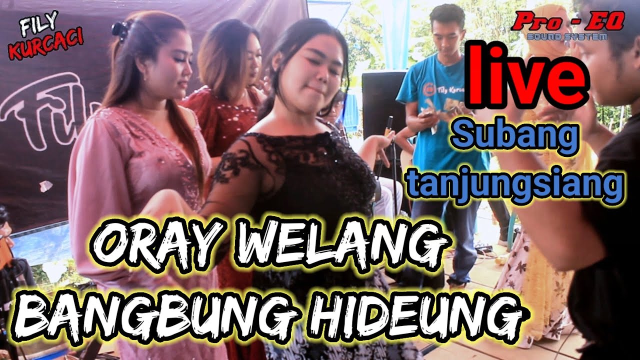 🔴Live SUBANG - TANJUNGSIANG || oray welang naek Bangbung hideng versi TANJI PROGRESIF kudarenggong