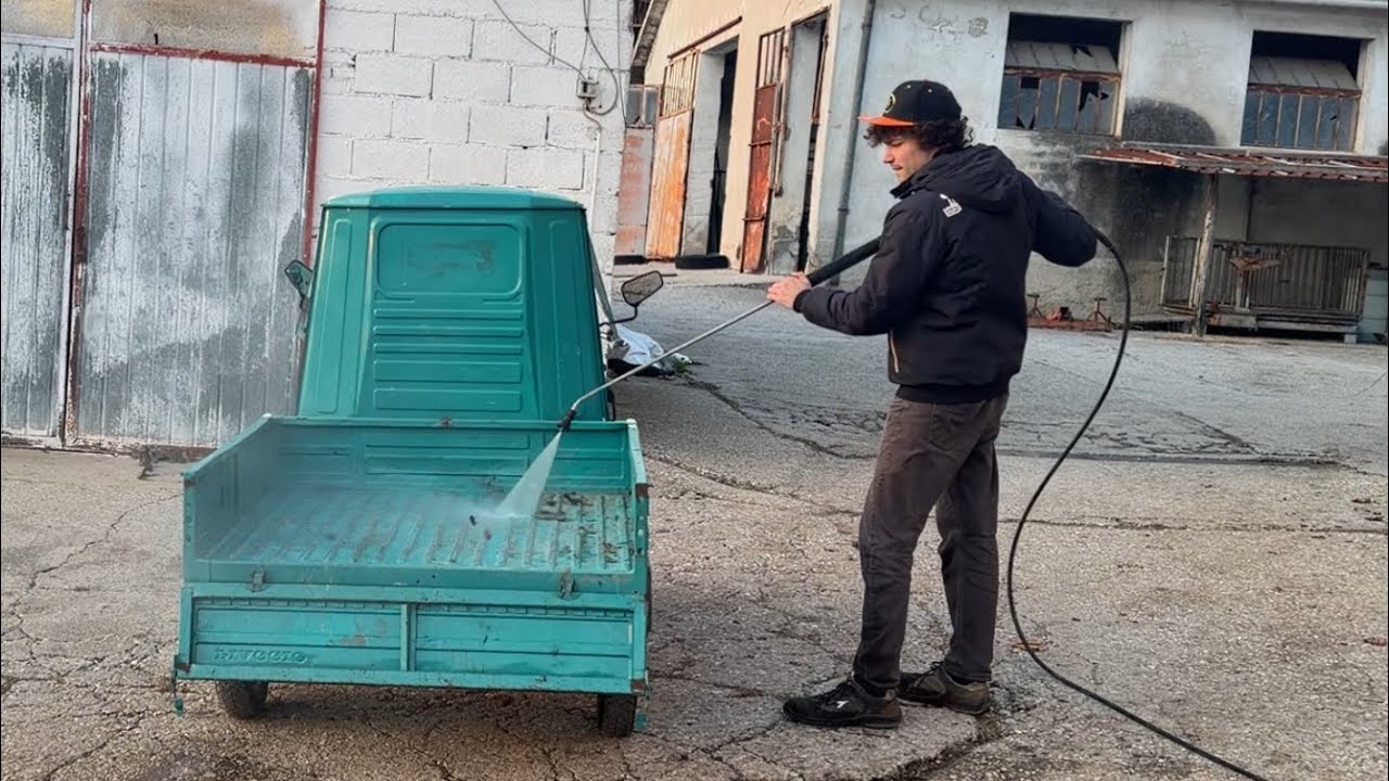 Oggi ho pulito l'Ape (e non solo)