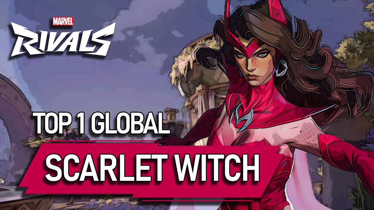 TOP 1 GLOBAL SCARLET WITCH ! jirot - MARVEL RIVALS PRO