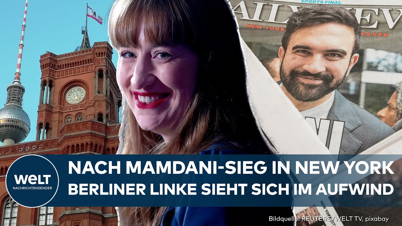 WAHLSIEG IN NEW YORK: Roter Rausch in Berlin! Jetzt träumt die Linke vom Rathaus