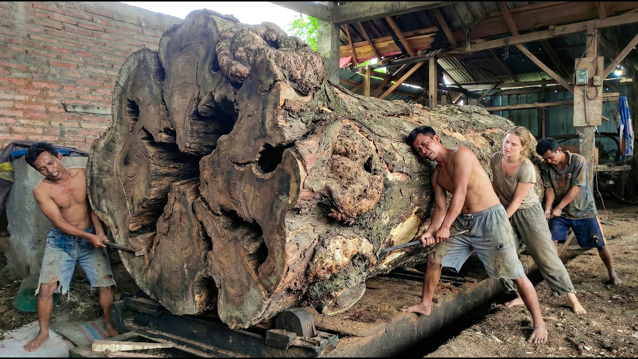 The Hardest Wood Ever Cut by a Sawmill Machine