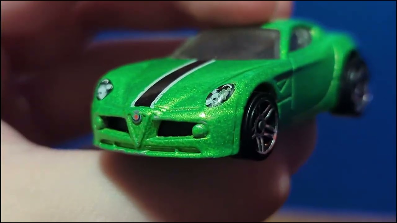 Review of all my variants of the hot wheels Alfa Romeo 8c casting beautiful colours #2026 #hotwheels