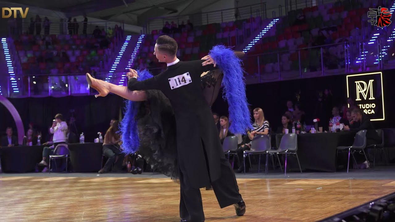 Mistrzostwa Polski PTT Lubin 2025 Senior 1  - Michał Baran Ewa Dyk - Waltz