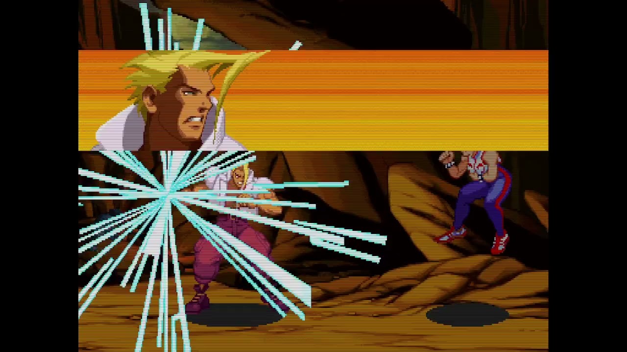 X-Men vs. Street Fighter - Charlie, Ryu vs. Chun-Li, Cyclops
