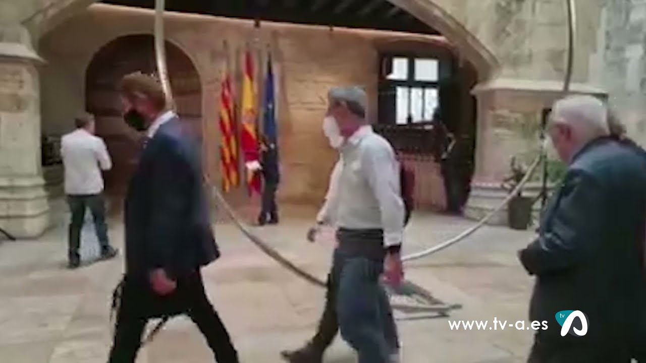 Recepci&oacute; Generalitat Valenciana Conveni col&middot;lectiu sector t&egrave;xtil 1 juliol 2021