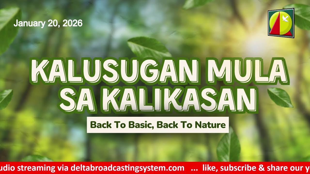 DWXI 1314 AM Live Streaming I Tuesday (January 20,  2026) #kalusuganmulasakalikasan
