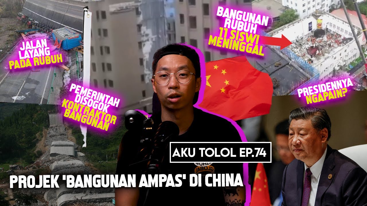 PROYEK GEDUNG ABAL2 CHINA, BANYAK YANG JADI KORBAN