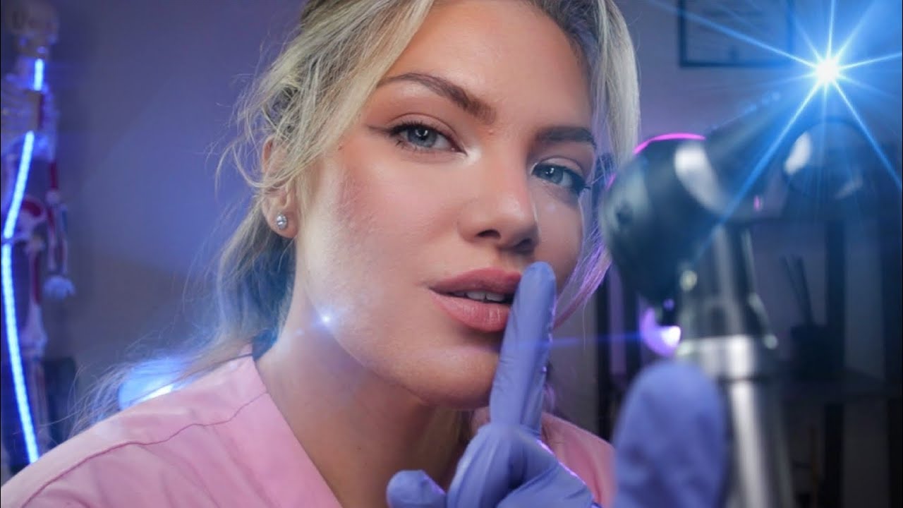 ASMR Inaudible Otoscope Ear Inspection 5.0 Up Close Ear to Ear Whispers For Intense Tingles 3+ h