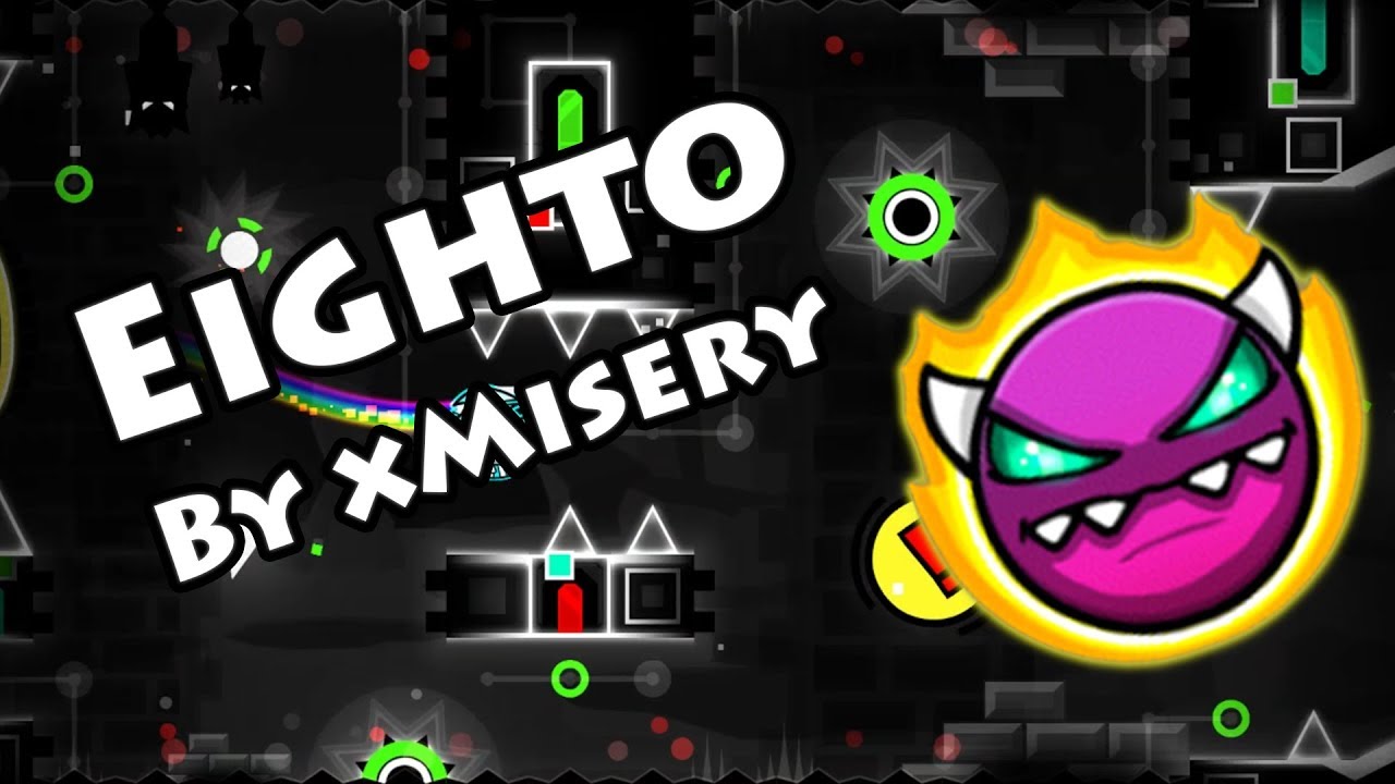 Geometry Dash - Eighto (By xMisery) [All Coins]