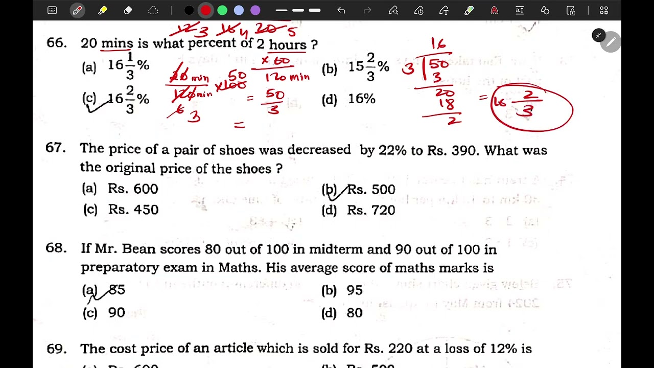 Maths Section (SOLVED) | CSLE 2025 | APSSB CGL/CHSL/CSLE | StarsAPSSB