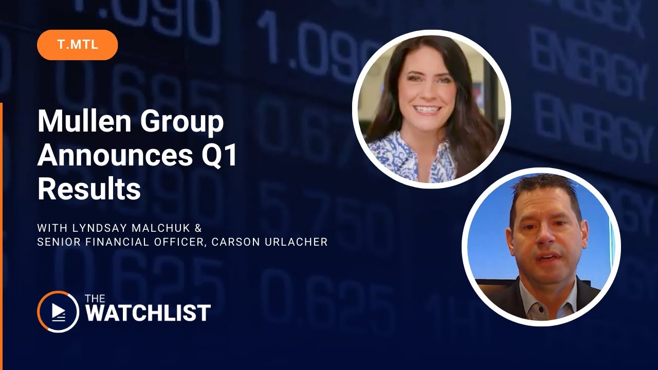 Mullen Group With Senior Financial Officer, Carson Urlacher