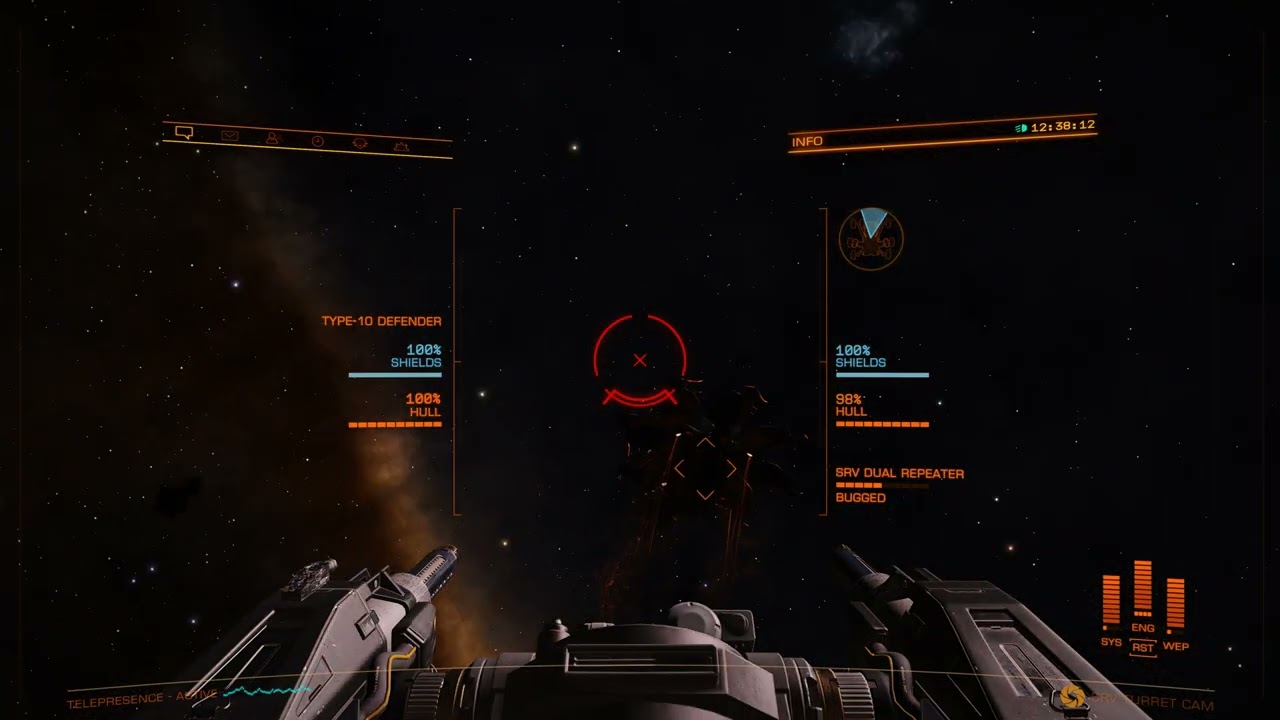 Elite Dangerous Farming Meta-Alloys on HIP 16171 C 1 interrupted by a Thargoid