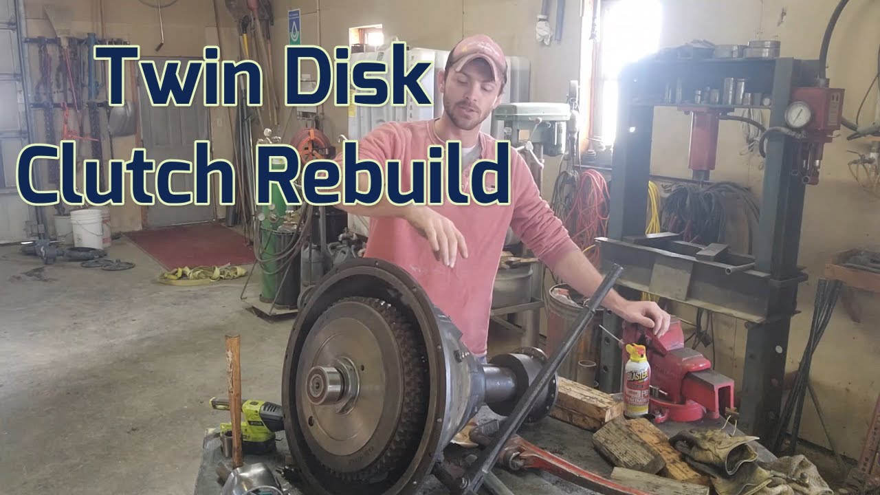 Twin Disc PTO Clutch Rebuild! This week on the Farm, Jan. 16-21st
