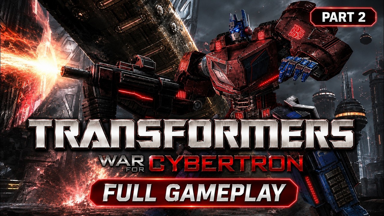 Transformers: War for Cybertron Part 2 Gameplay Walkthrough | Autobots Campaign | No Commentary | PC