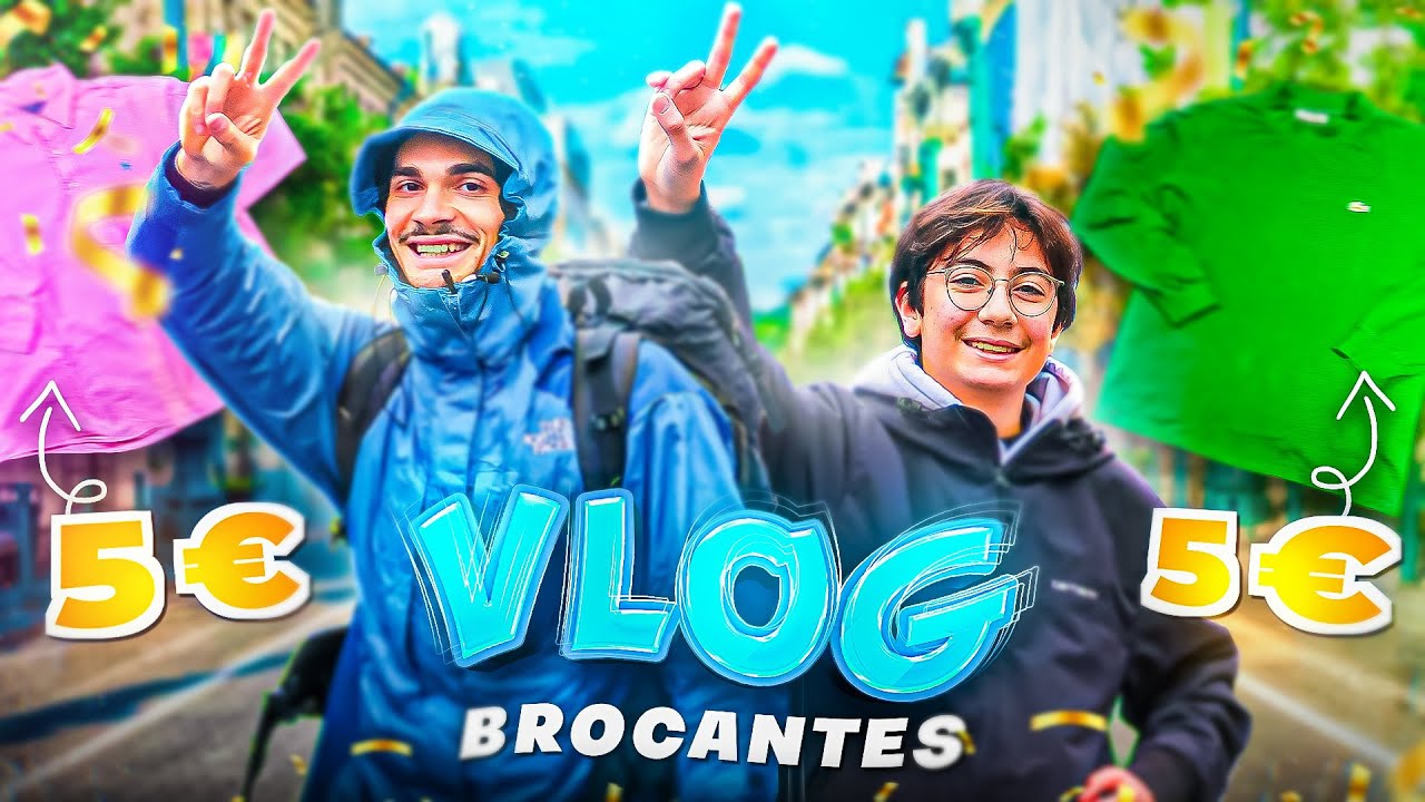 chiner sans brocantes : les marchés au puces - (vlog brocante)