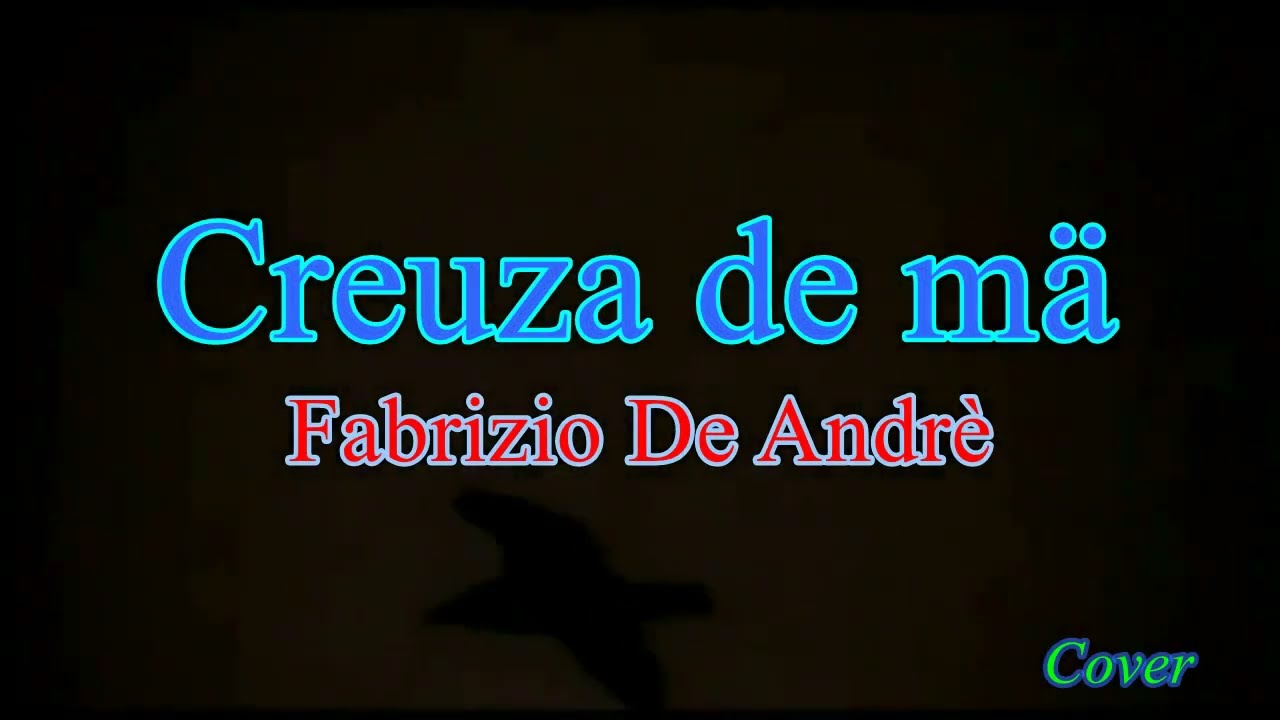 Creuza de maa - Cover