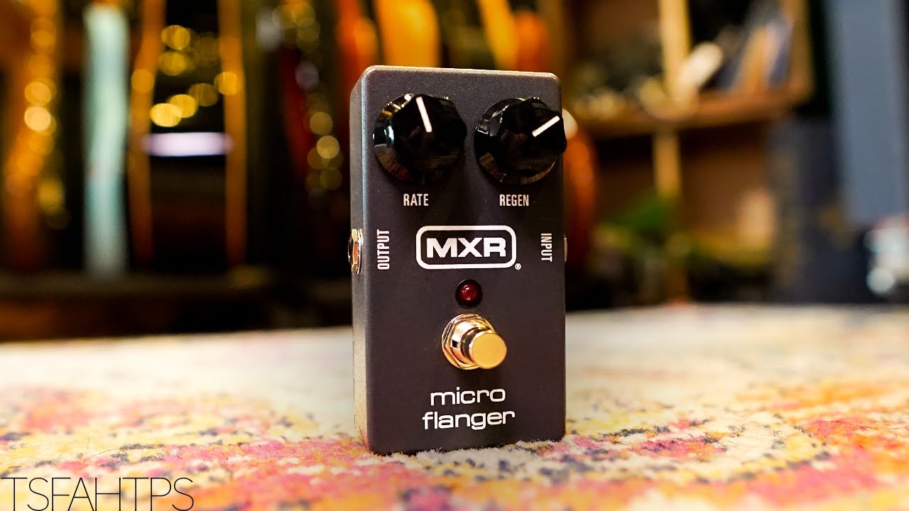 Звучит великолепно в любых условиях &mdash; MXR Micro Flanger