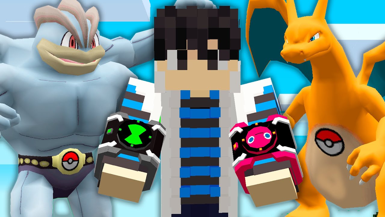 O INCRÍVEL OMINITRIX POKÉMON NO MINECRAFT (POKÉTRIX)
