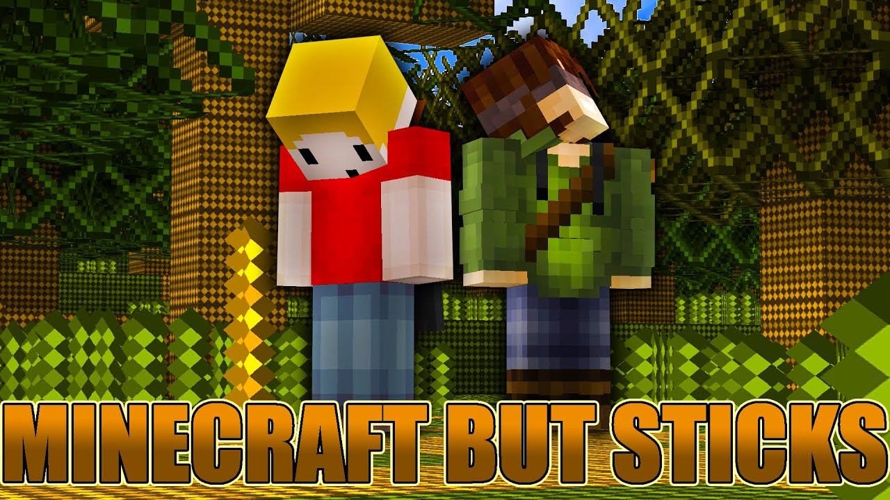 Minecraft BUT everything is STICKS