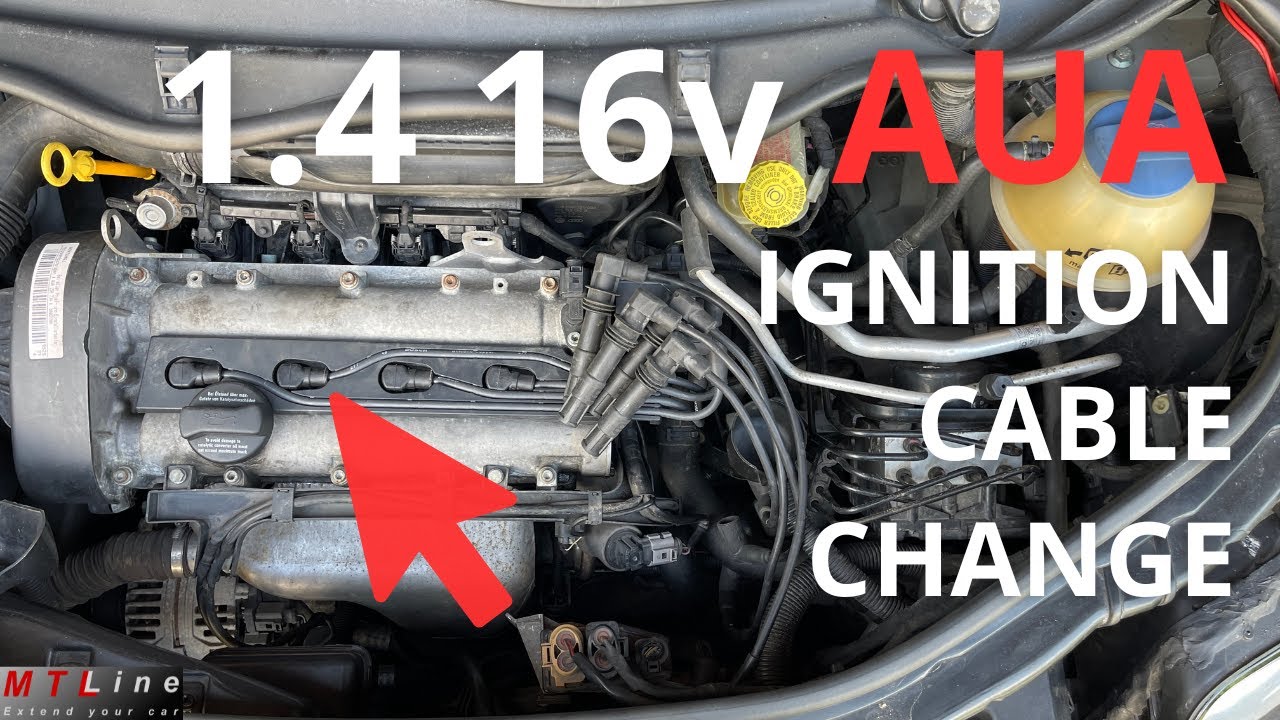 1.4 16v AUA engine – ignition cables replacement – EP61 – project youngtimer