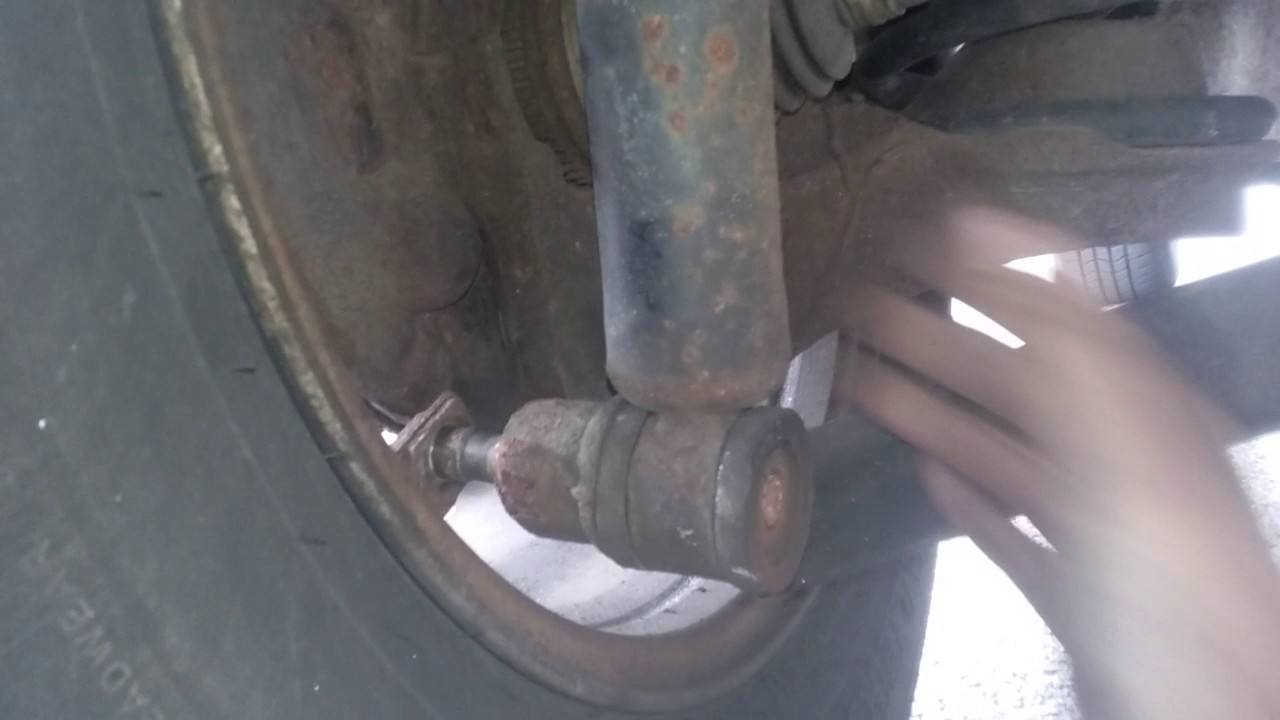 Rear suspension noise