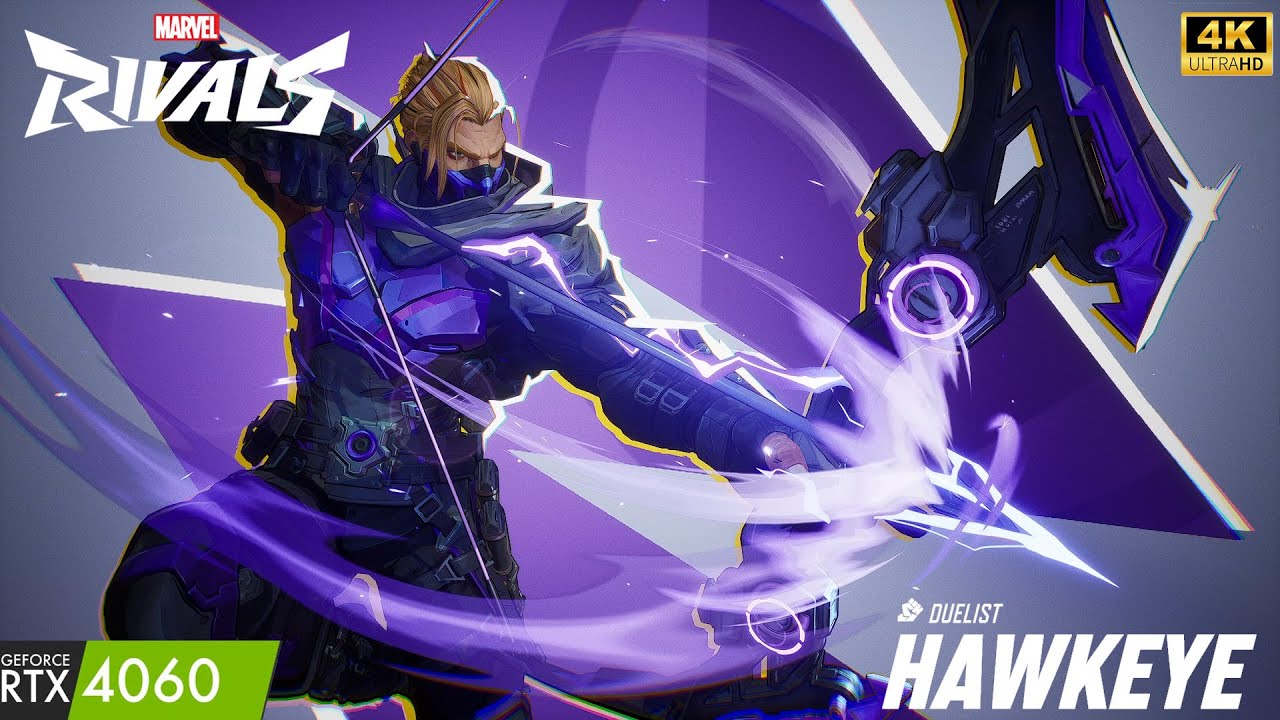 Hawkeye (Hokai) Godlike Gameplay 🔥 | Marvel Rivals | RTX 4060 Gaming Laptop Test