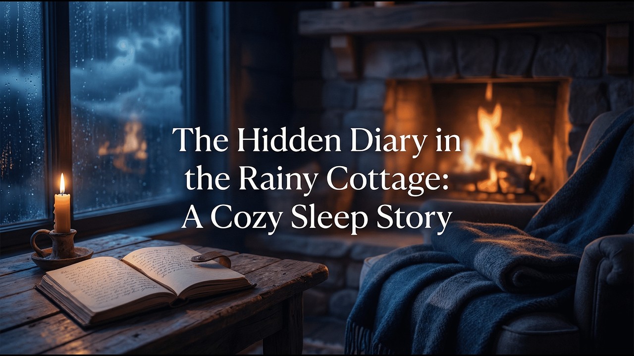 The Hidden Diary in the Rainy Cottage: A Cozy Sleep Story with Rain Sounds