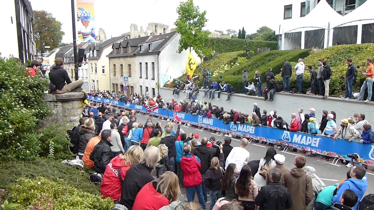 laatste keer Cauberg WK wielrennen Valkenburg 2012 Gilbert wint