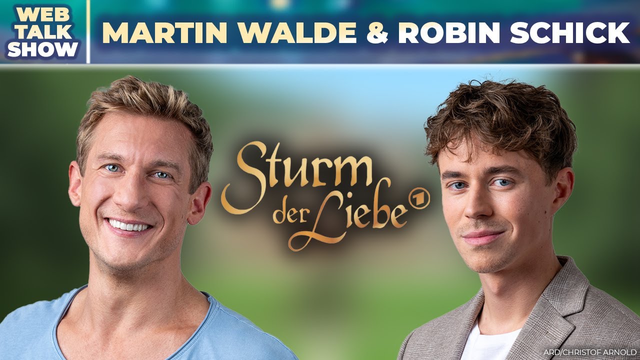 Sturm der Liebe - Martin Walde & Robin Schick Interview