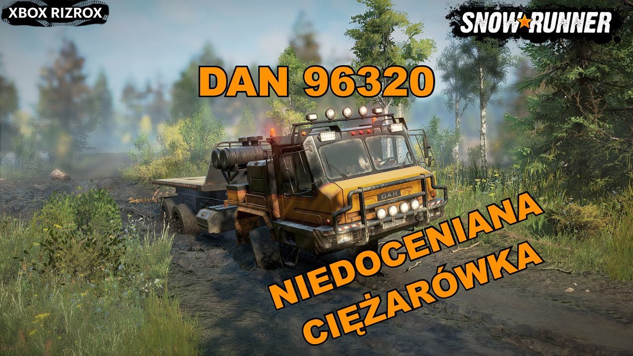 Snowrunner DAN 96320 niedoceniania ciężar&oacute;wka