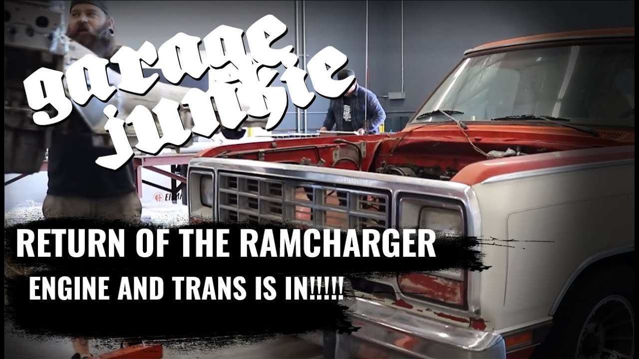 How to LS swap a Mopar installing the engine and transmission