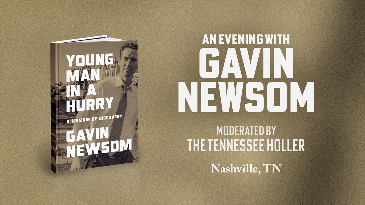 An Evening with Gavin Newsom in Nashville, TN | Young Man in a Hurry Book Tour
