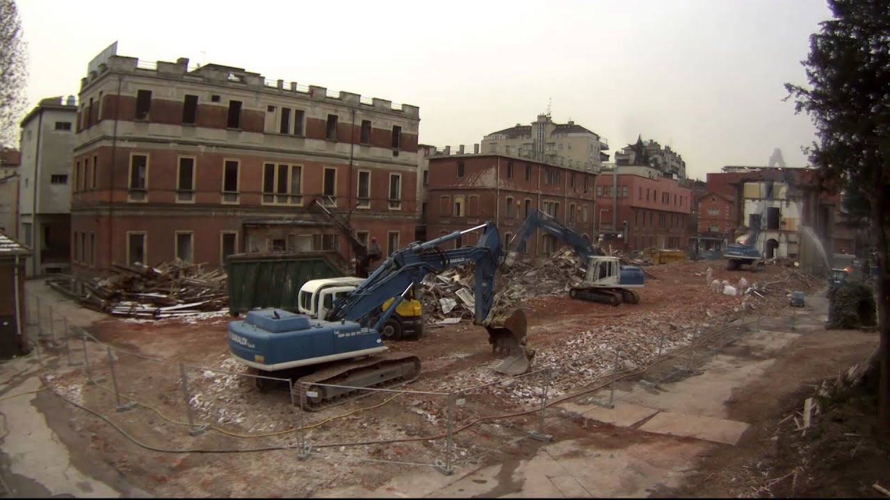 20140330 Policlinico Demolition 1920x1080 TimeLapse