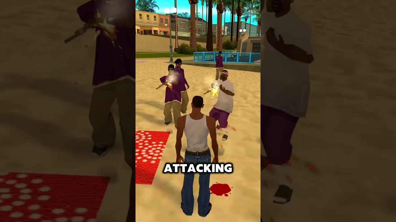 If You STARE at GANG MEMBERS in GTA Games